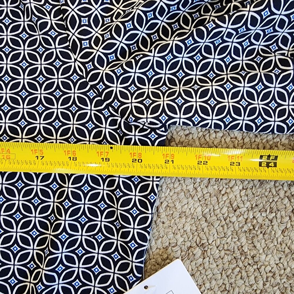 NWT Perseption Concept Patterned V Neck Blouse Si… - image 9